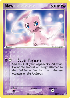 Mew card art