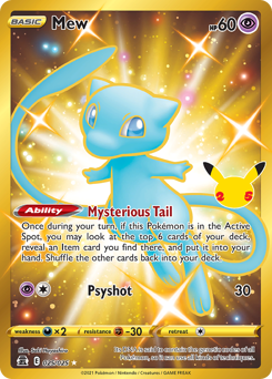 Mew card art