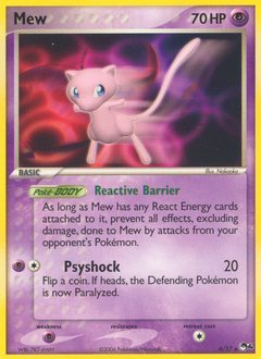 Mew card art