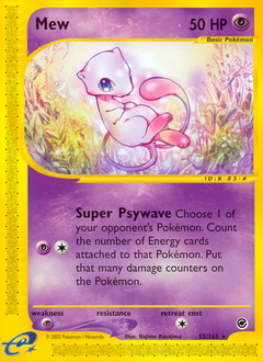 Mew card art