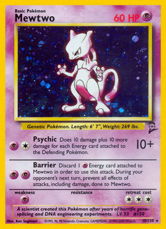 Mewtwo card art