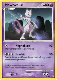 Mewtwo card art