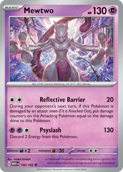 Mewtwo card art