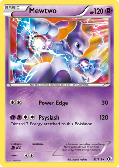 Mewtwo card art