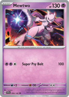Mewtwo card art