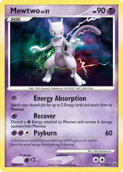 Mewtwo card art