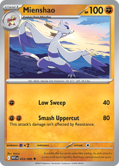 Mienshao card art