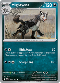 Mightyena card art