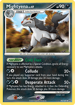 Mightyena card art