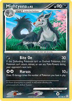 Mightyena card art