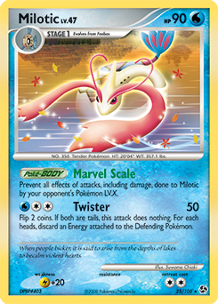 Milotic card art