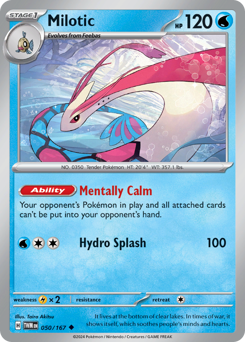 Milotic card art