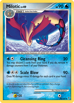 Milotic card art