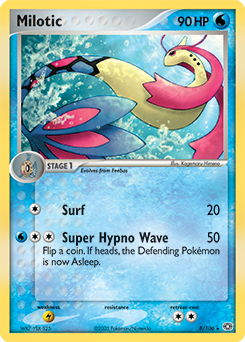 Milotic card art