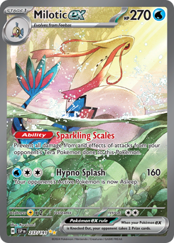 Milotic ex card art