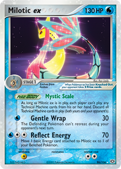 Milotic ex card art