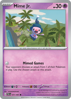 Mime Jr. card art
