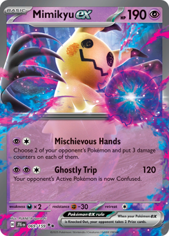 Mimikyu ex card art