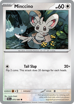 Minccino card art