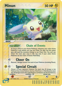 Minun card art