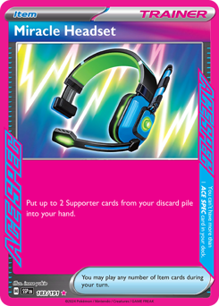 Miracle Headset card art