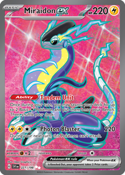 Miraidon ex card art