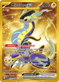 Miraidon ex card art