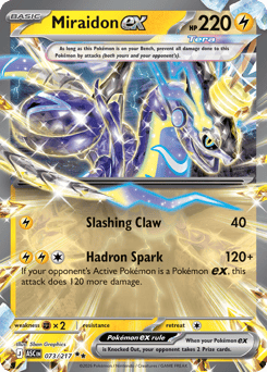 Miraidon ex card art