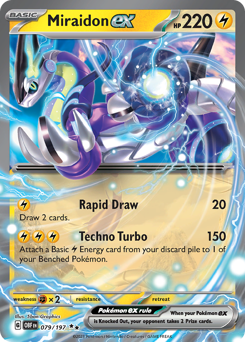 Miraidon ex card art