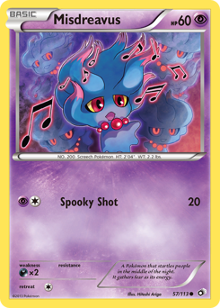 Misdreavus card art