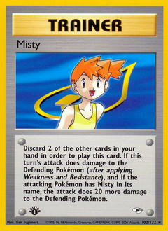 Misty card art