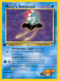 Misty's Tentacool card art