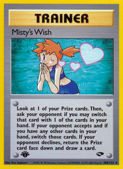 Misty's Wish card art