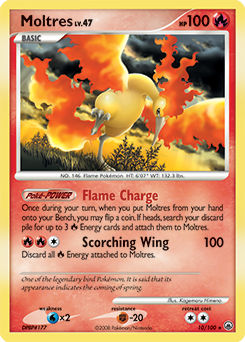 Moltres card art