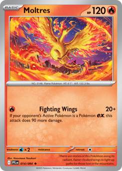 Moltres card art