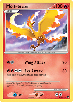 Moltres card art