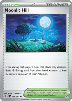 Moonlit Hill card art