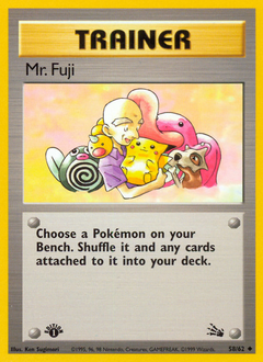 Mr. Fuji card art