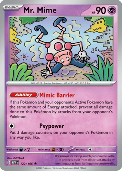 Mr. Mime card art
