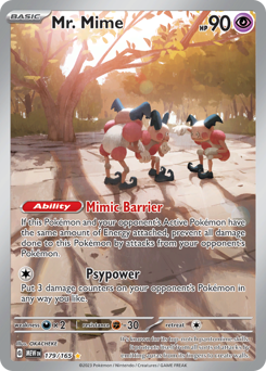 Mr. Mime card art