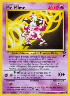 Mr. Mime card art