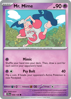 Mr. Mime card art