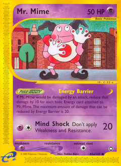 Mr. Mime card art