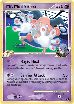 Mr. Mime E4 card art