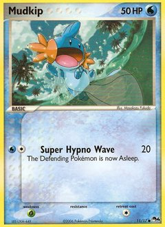 Mudkip card art