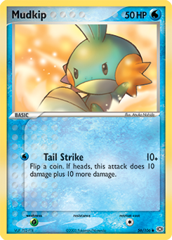 Mudkip card art