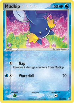Mudkip card art