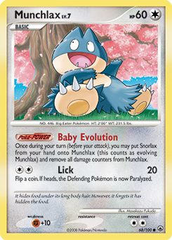 Munchlax card art