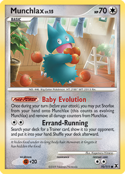 Munchlax card art