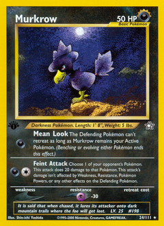Murkrow card art